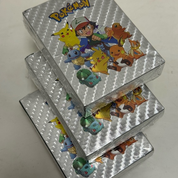 Lot of 3 X 55 Pack Pokemon Cards Silver Foil Vmax GX Energy Card Collectible New - Picture 4 of 16